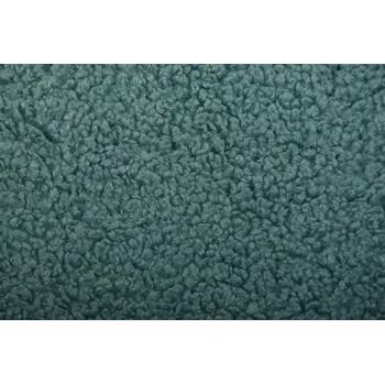 Buklé pletenina tmavě mentolová metráž