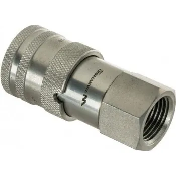 Hadicová spojka Hydraulická rychlospojka s uvolňovačem 3/8" nástrčka 1/2" vnitřní závit Iso16028 Warynski Waryński 51017