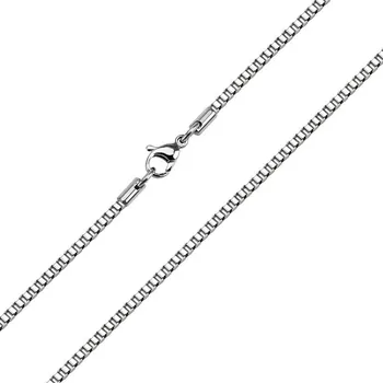 Šperk Šperky4U Ocelový řetízek čtvercový, tl. 2 mm - OPE1007-020-60