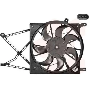 Motor automobilu Větrák, chlazení motoru VAN WEZEL 3742748