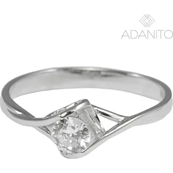 Prsten Stříbrný prsten se zirkonem