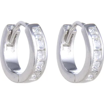 Módní doplněk Jan Kos jewellery Stříbrné náušnice MHT-3501/SW00