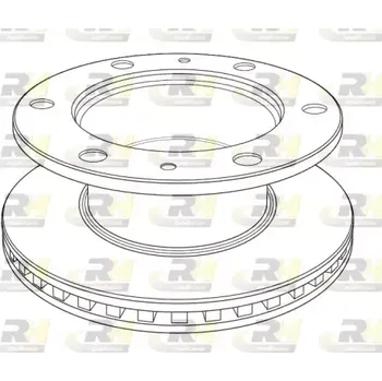 Brzdový kotouč ROADHOUSE Brzdový kotouč - 330 mm RDH NSX1220.20