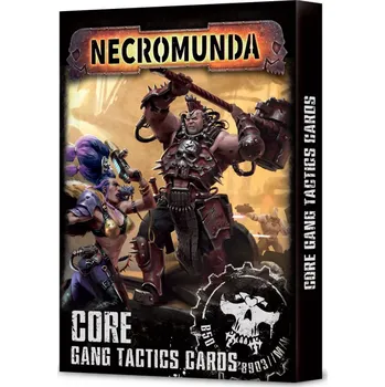 Příslušenství k deskovým hrám Games Workshop Necromunda: Core Gang Tactics Cards