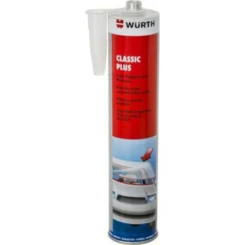 Průmyslové lepidlo Lepidlo na sklo Classic Plus 310ml černé Wurth Wurth 41134