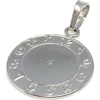 Přívěsek Šperky Jan Kos Jan Kos jewellery Stříbrný přívěsek hodiny 32103771