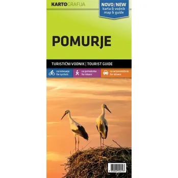 Geodezia Slovenia vydavatelství mapa Pomurje 1:40 t.