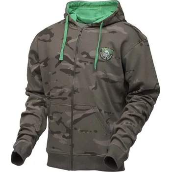 Pánská mikina MADCAT mikina Camofish Zip Hoodie XL