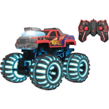 RC model auta Auto Wild Truck RC se svítícími koly 26,5 cm