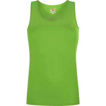 Performance Women's Sleeveless T-shirt 614180 100% Polyester 140g Fruit of the Loom světle zelená 2469951