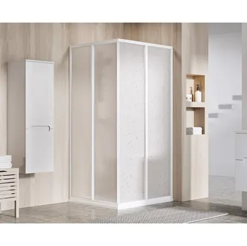 Ravak Sprchový kout Supernova SRV2+SRV2 SRV2+SRV2 90x90 195, bílá+pearl 14V701O211S 14V701O211S + voucher# Dodatečná sleva 5% kód: KOUPELNA