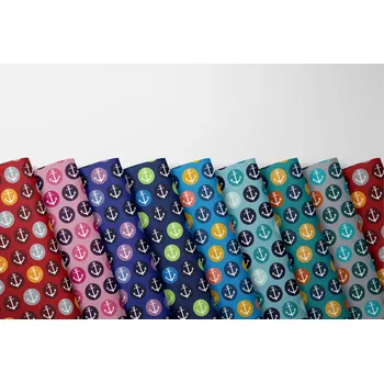 Fleece antipilling, Kotvy v kroužku Barva: Starorůžová