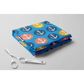 Dámské plavky Lycra, Kotvy v kroužku Barva: Tyrkysová