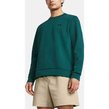 Pánská mikina Under Armour Mikina UA Unstoppable Flc Crew-BLU - Pánské Under Armour tyrkysová 2667812