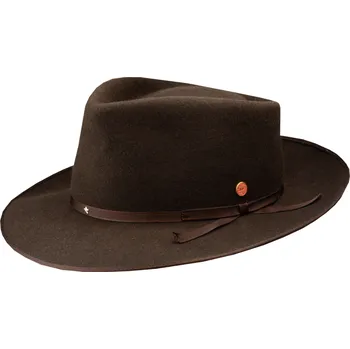 Klobouk Hnědý klobouk Mayser - limitovaná kolekce Udo Lindenberg Velikost: 61 cm (XL)