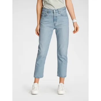 Dámské džíny LEVI´S 501 Original Cropped, barva světle modrá, vel.28x26