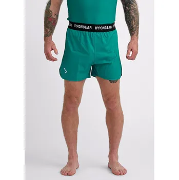 No-gi šortky IpponGear Air Fight - Verdigris Green zelené Velikost: XL