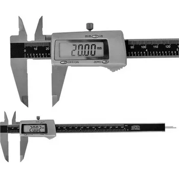 Posuvné měřítko Somet CZ Měřítko posuvné digitální celokovové 0-200mm, přesnost 0,03mm - SOSDN10200