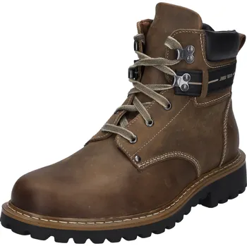 Pánská zimní obuv PÁNSKÉ KOTNÍKOVÉ BOTY JOSEF SEIBEL 21925 LA66340 HNĚDÁ Barva: HNĚDÁ, Velikost: 45