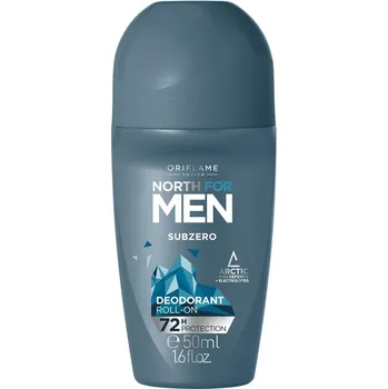 Tělový krém Oriflame kuličkový antiperspirant deodorant North For Men Subzero 50 ml