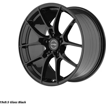 Alu kolo STROM STR-F1 disk 19x9.5 5x120 72.6 ET45, Gloss Black