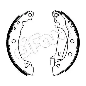 Auto-moto Sada brzdových čelistí CIFAM 153-346Y