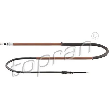 Lanko parkovací brzdy Tazne lanko, parkovaci brzda TOPRAN 723 584