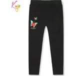 Dívčí zateplené legíny Kugo WL0934, černé