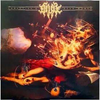 Zahraniční hudba LP Oryx: Lamenting A Dead World CLR 2022 Coloured Brown With Metallic Gold & Black Splatter Vinyl