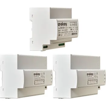 spínaný zdroj EKEY 101593 Záložní napájecí zdroj ekey USV REG 230 VAC/24 VDC/3 A + akku 4 Ah, pro montáž na DIN-lištu
