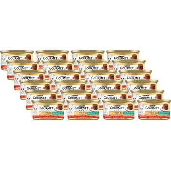 Krmivo pro kočku Purina Gourmet Gold hovězí v rajčatech 24x85g