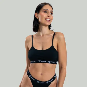 Podprsenka STRIX Podprsenka String Bralette Black S černá