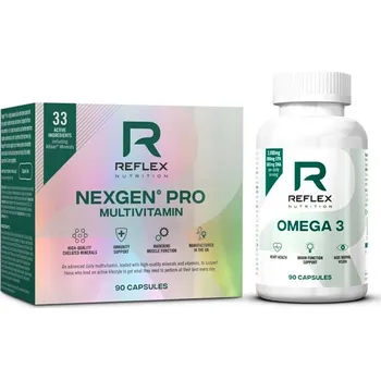 Reflex Nutrition Nexgen Pro 90 kapslí + Omega 3 90 kapslí