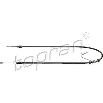 Přislušenství brzdového systému Tazne lanko, parkovaci brzda TOPRAN 304 661