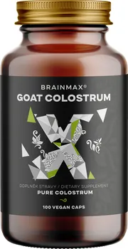 Přírodní produkt BrainMax Goat Colostrum 250 mg 100 cps.