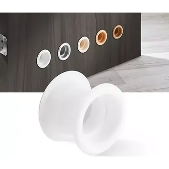 Větrací průchodka plastová kulatá - bílá