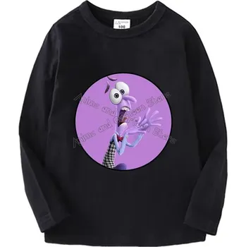 Disney Dětské barevné tričko s dlouhým rukávem V hlavě 2 (Inside Out 2) Barva: Černá, Velikost: 130