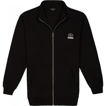 Pánská mikina LAVECCHIA mikina pánská LV-2027 nadměrná velikost černá 3XL