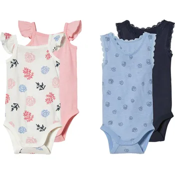 Kojenecký body lupilu® Dívčí body s BIO bavlnou, 2 kusy