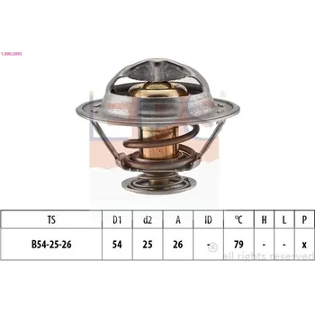 Motor automobilu Termostat, chladivo EPS 1.880.299S