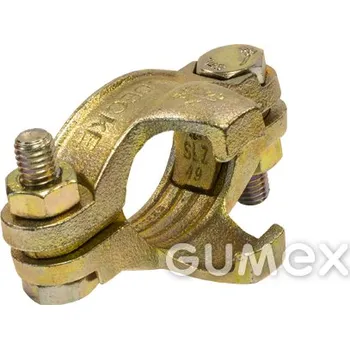 Zahradní hadice DVOUDÍLNÁ SPONA HERKULES S POJISTNÝMI JAZÝČKY ROZSAH UPÍNÁNÍ 60 - 73mm balení 1,00ks 00954060