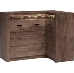 Komoda INDIANAPOLIS I15, tmavý jasan