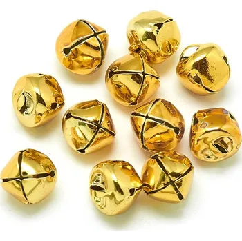 Vánoce Rolničky, ZLATÉ, 3,8 cm, 1 ks