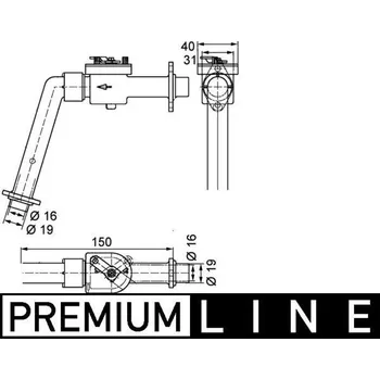 Termostat MAHLE CV 7 000P