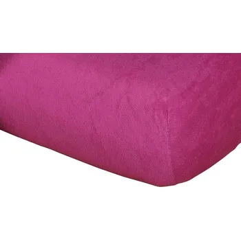 Bytový textil Dadka Froté prostěradlo ostružinová C Rozměr: 180x200x20 cm