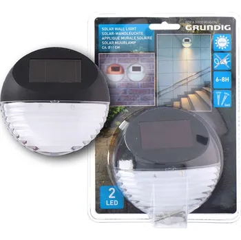 Venkovní osvětlení Grundig Solární nástěnné světlo na baterie - 8711252123134