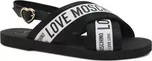 Love Moschino Sandály s přídavkem kůže