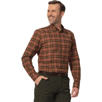 Pánská móda TAGART Pánská lovecká košile Tagart Willow s obsahem Tencelu 2XL ČERVENÁ