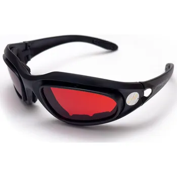 Počítačové brýle Hynek Medřický Červené univerzální polstrované brýle proti modrému a zelenému světlu