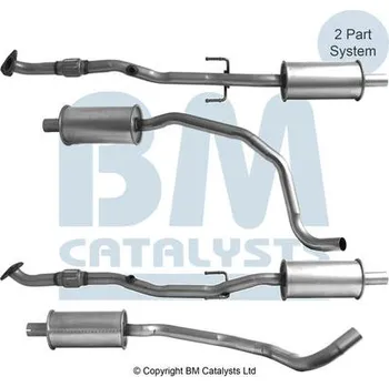 Výfuková trubka Výfuková trubka BM CATALYSTS BM50970